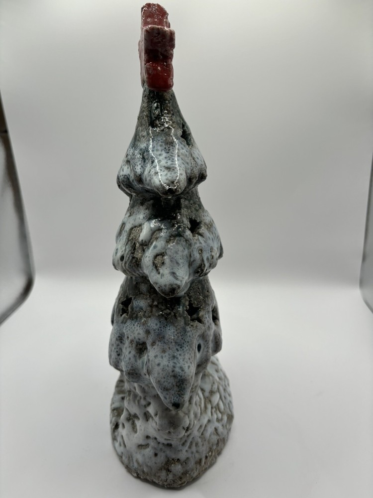Christmas Tree Tea Light Holder 10 Inches