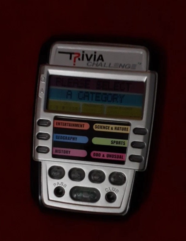 Trivia Challenge Handheld Electronic Trivia Quiz Game