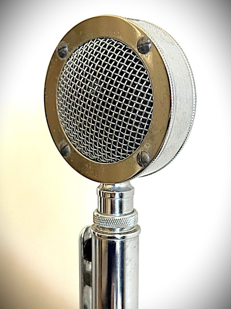 Vintage 1950's Astatic D-104 Dynamic Microphone-modified, working great (d6)