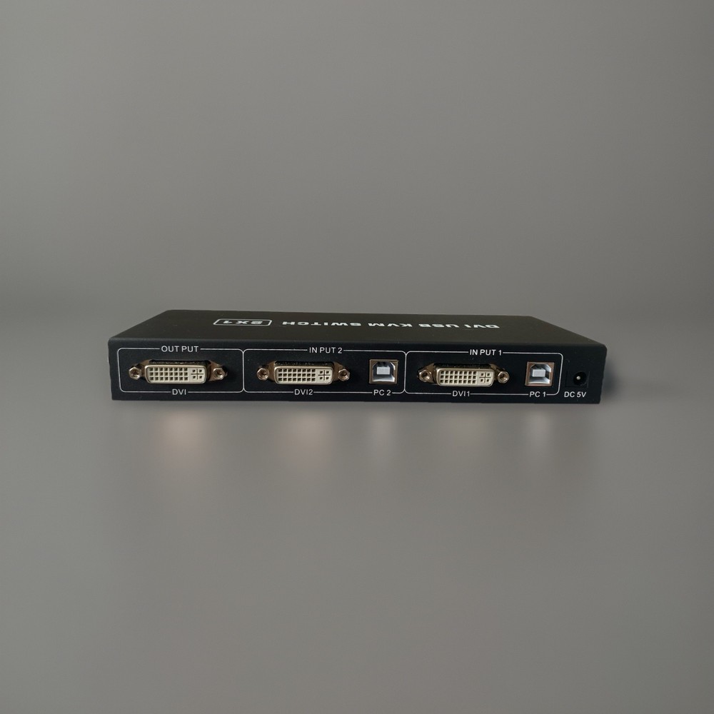 4K DVI USB KVM Switch 2x1 New In Box