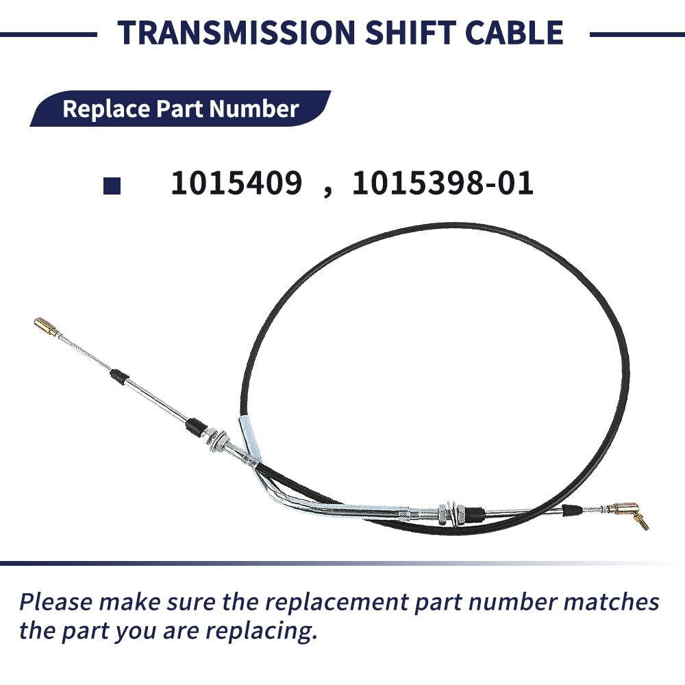 73" Golf Cart Forward ＆ Reverse Transmission Shift Cable Compatible with Club...