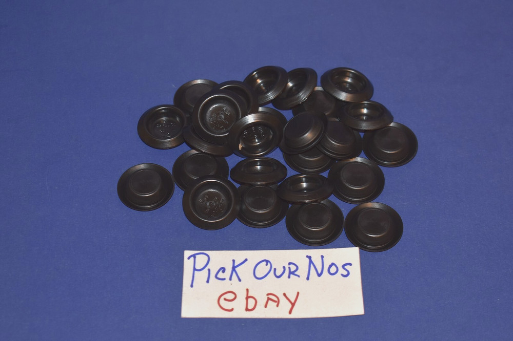 25 Plastic Plug Buttons Fits Hole Size 7/8" Universal Application