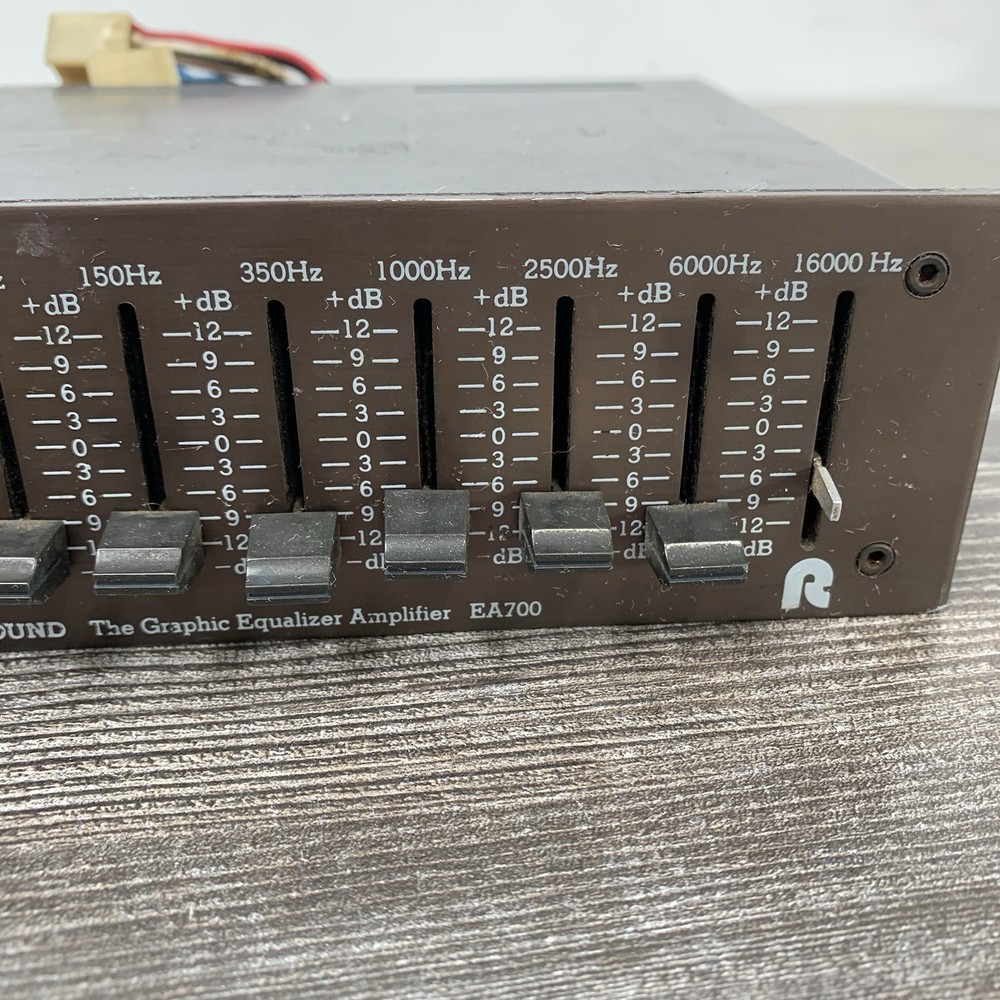 Royal Sound Equalizer Amp 30 Watts Royal Sound EA700 **UNTESTED**