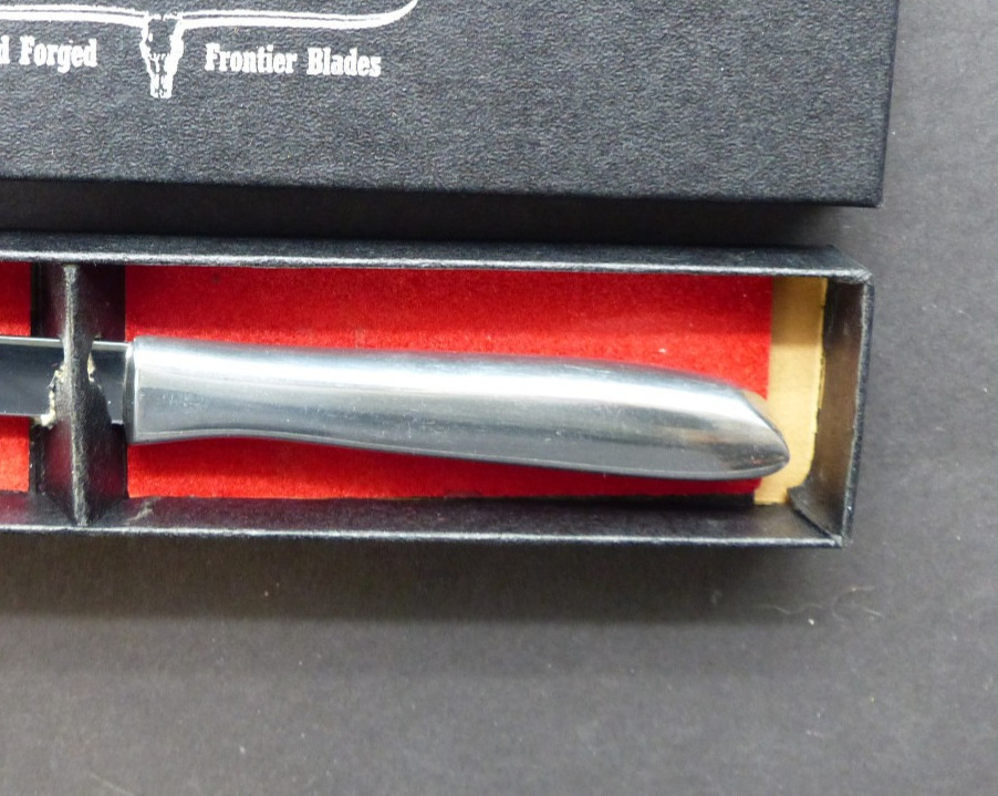 BARTEAUX Paring Knife NOS pixie bird & trout