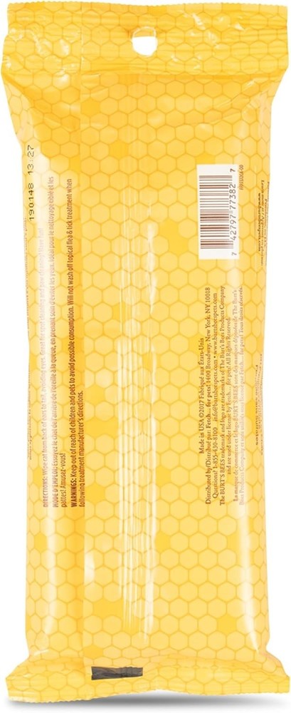 Unscented 50 Count Dander Reducing Wipes for Cats & Kittens - pH Balanced