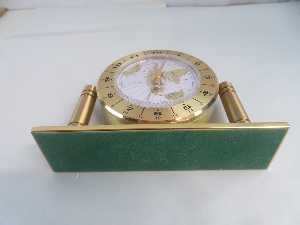 Vintage 2001 Learning Is Timeless Conoco Phillips Clock Rotating Face