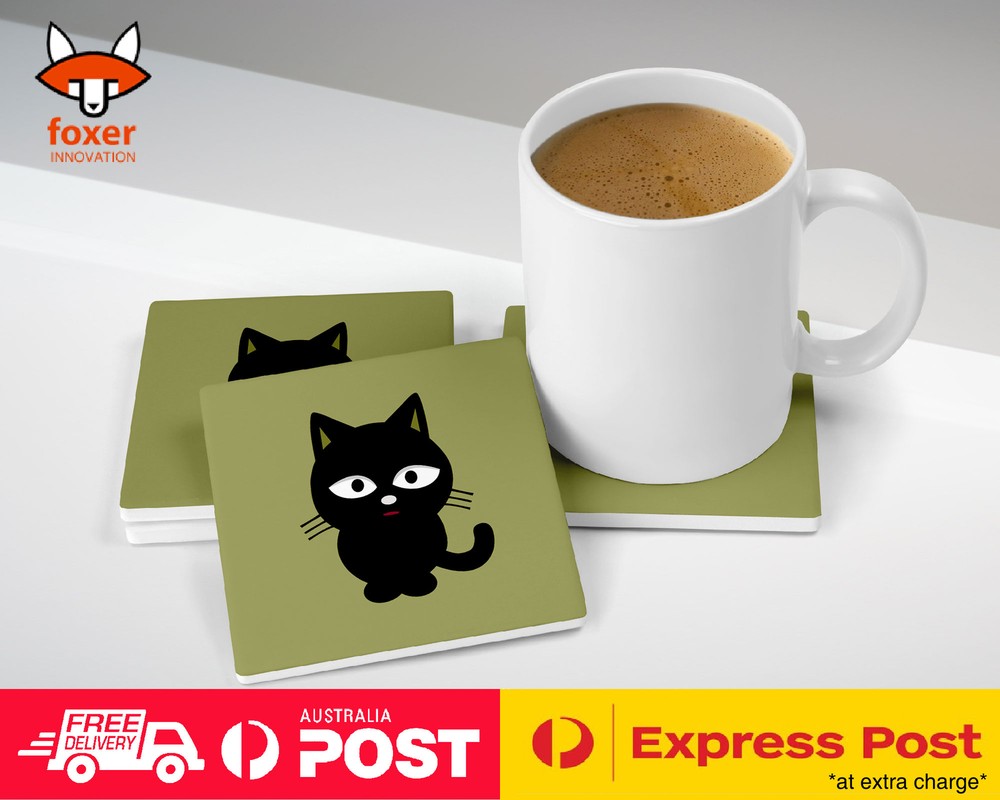 COASTER COFFEE DRINKING MAT|KITTEN CAT 46