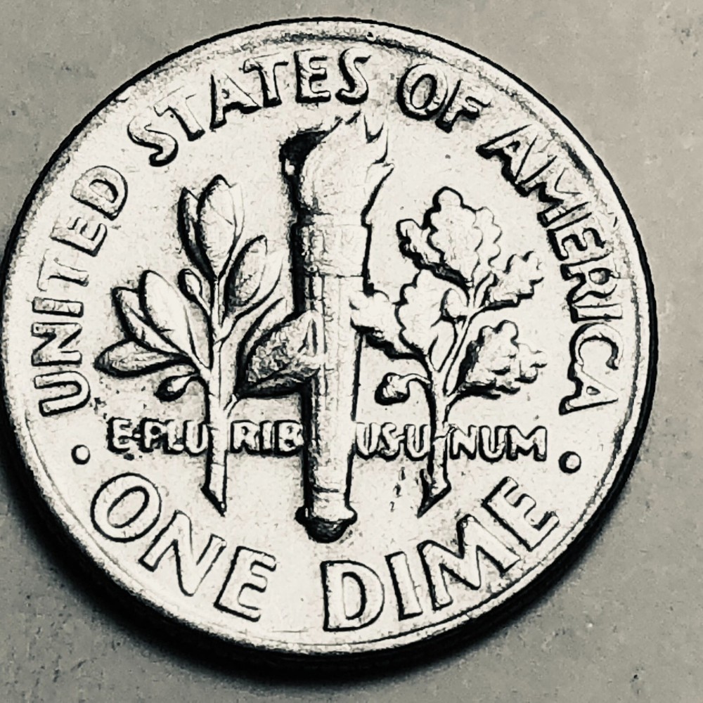 1984 D Roosevelt dime