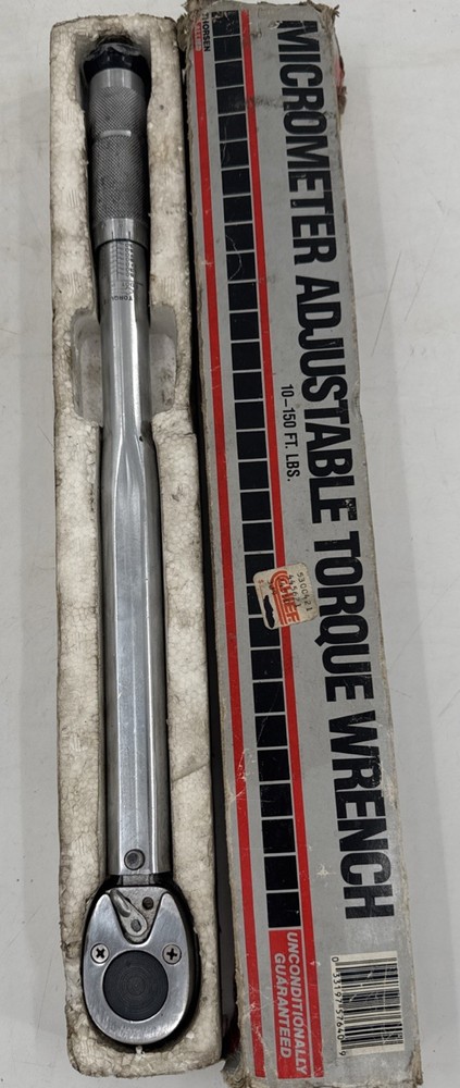 Thorsen Professional Micrometer Adjustable Torque Wrench
