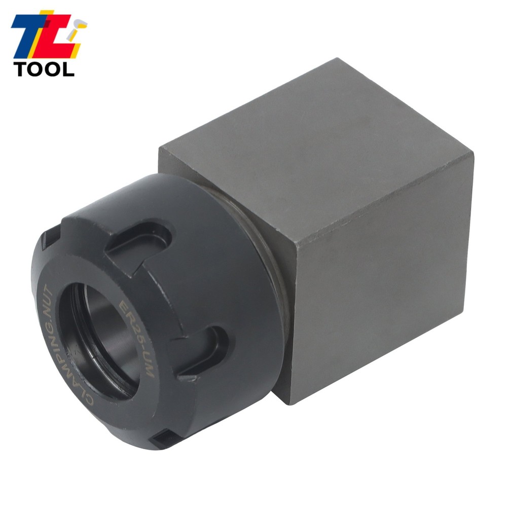 Square Collet Block Holder ER25 for Precision Machining Work