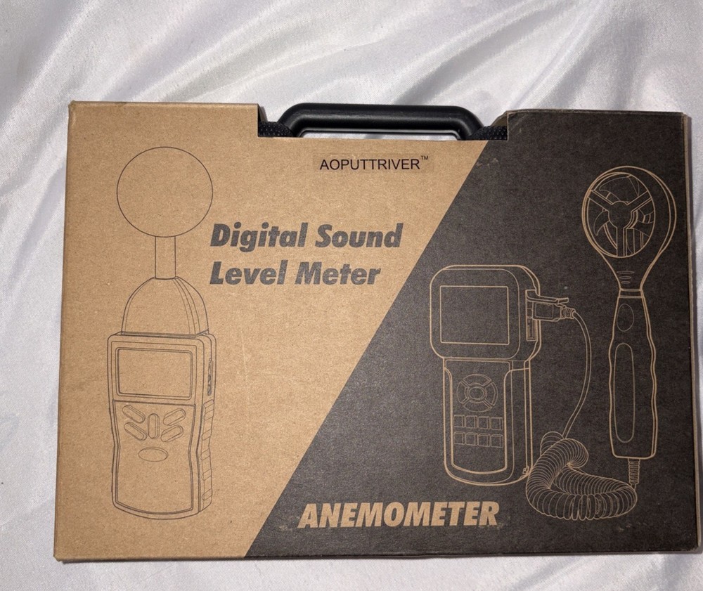 Pro HVAC Anemometer CFM Wind Speed Meter AP-856A USB Data Export