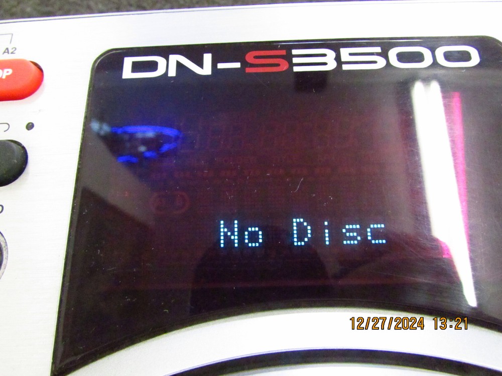 DENON DN-S3500 Professional Compact Disc DJ Turntable Player CD CDJ MP3