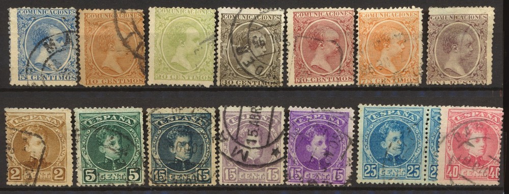 Spain 1899 - 1900 VGU