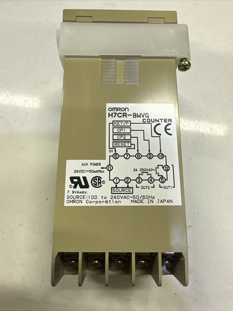 Omron H7CR-BWVG Counter New Old Stock