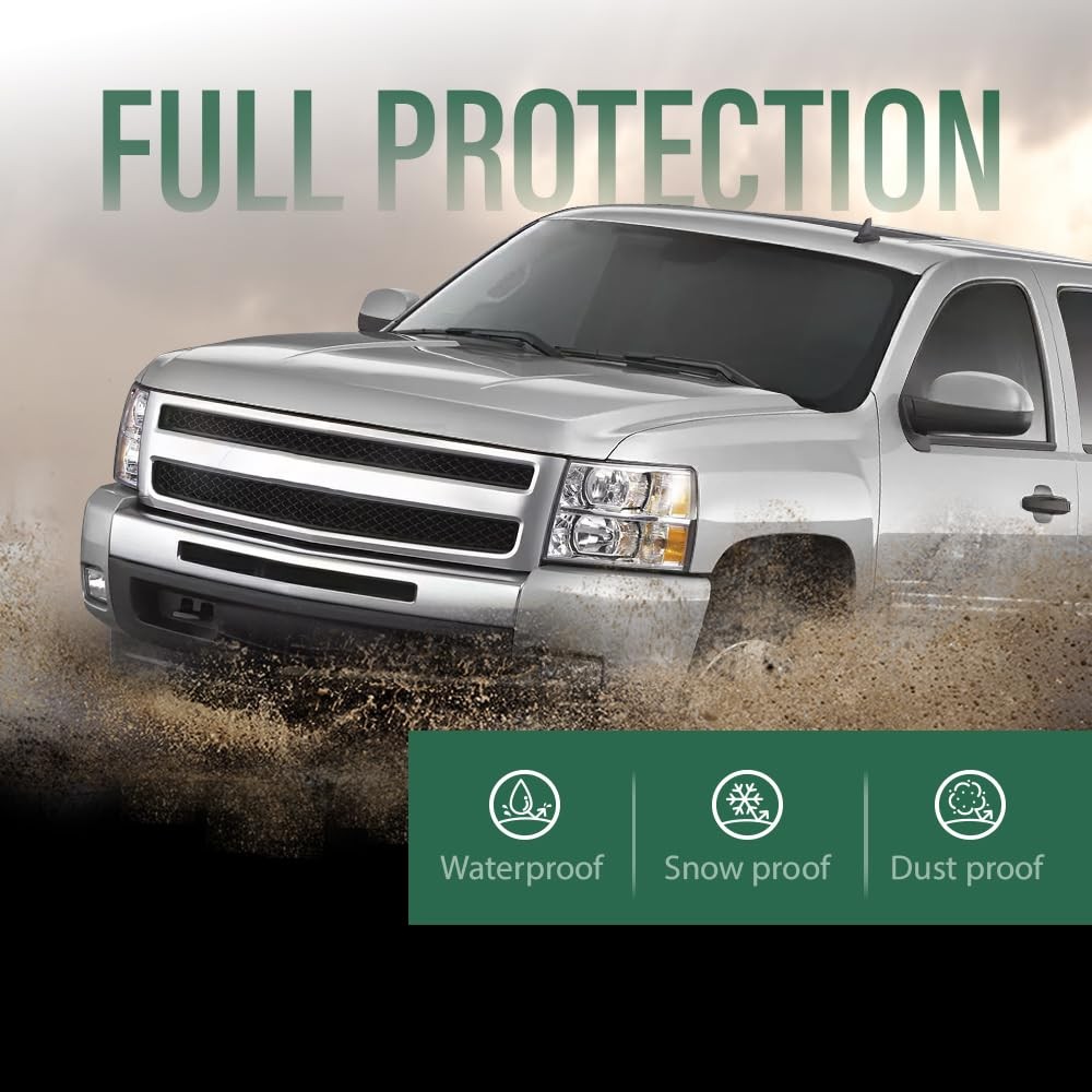 Upper Radiator Support Cover Compatible with Chevy Silverado 1500 2007-2013