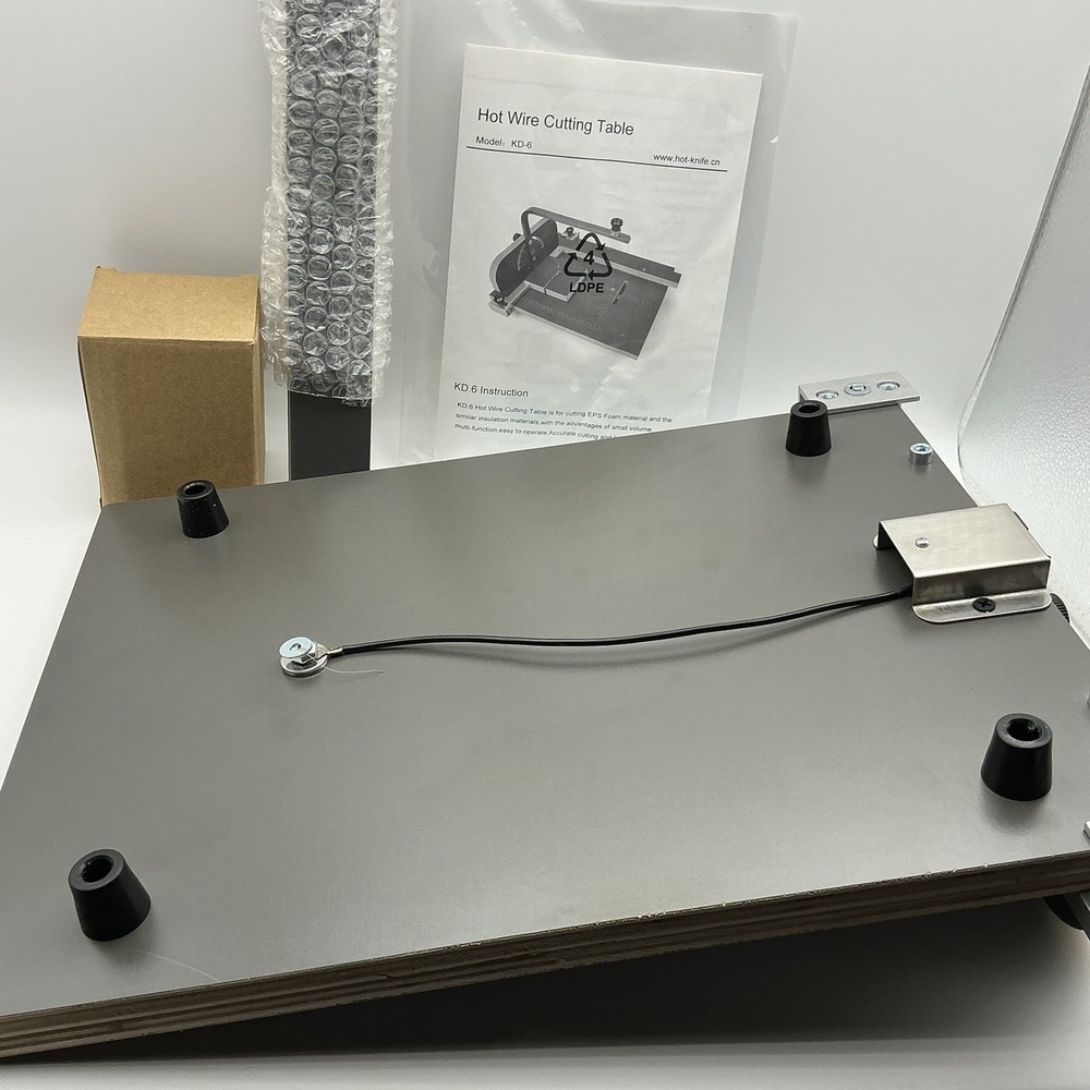 Hot Wire Foam Cutter Table KD-6 Adjustable Angle Craft Cutting Tool