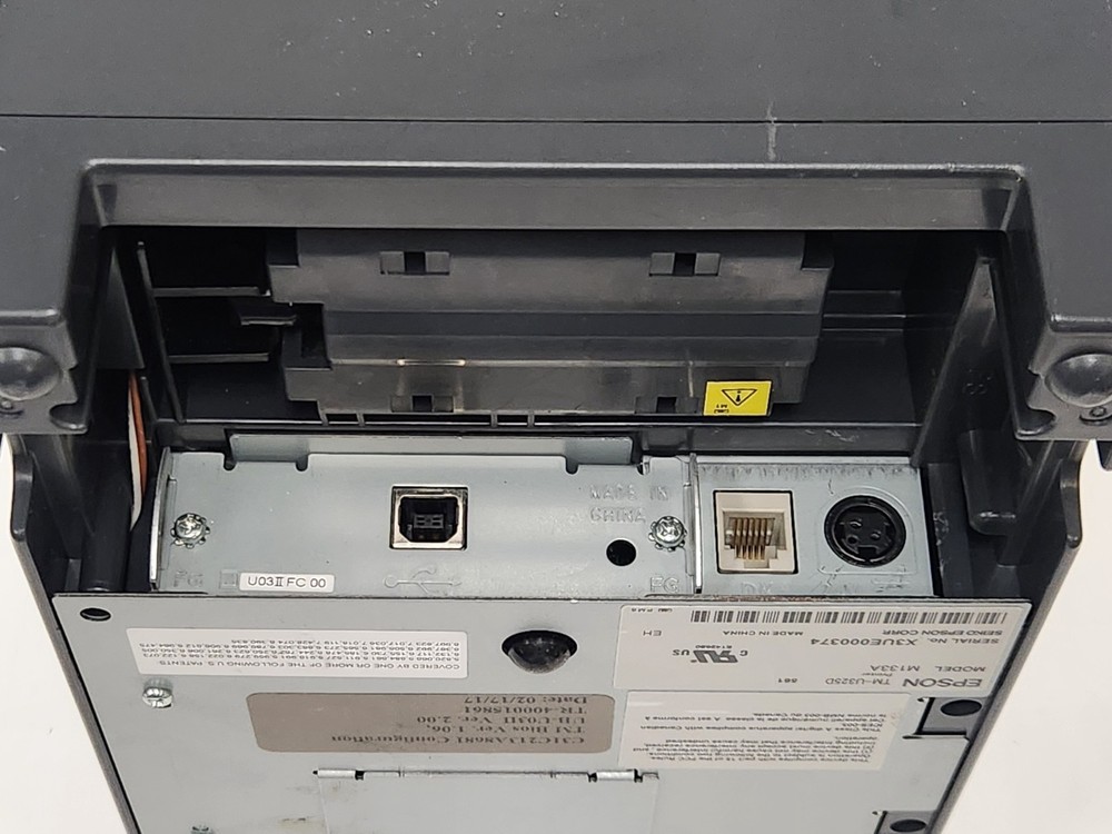 Epson TM-U325D M133A Receipt Validation Printer w/ Power Supply
