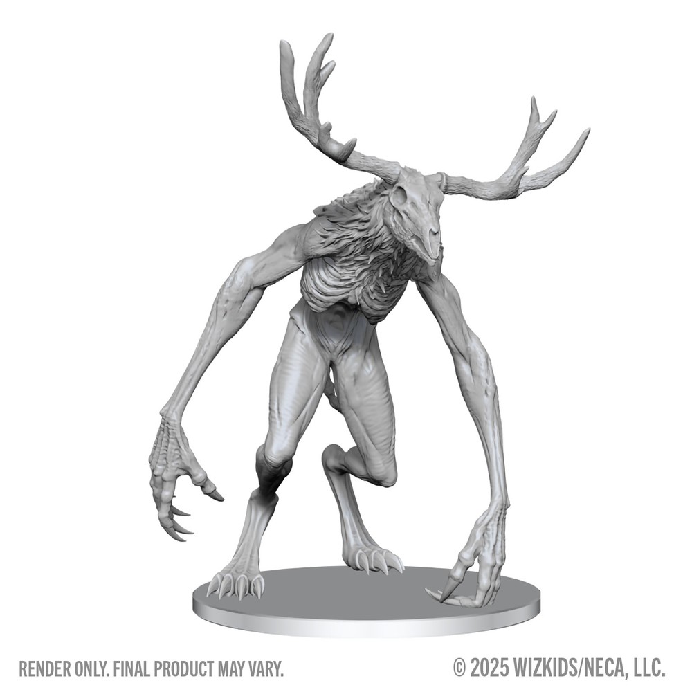 WIZKIDS DEEP CUTS UNPAINTED MINIS: W28 WENDIGO