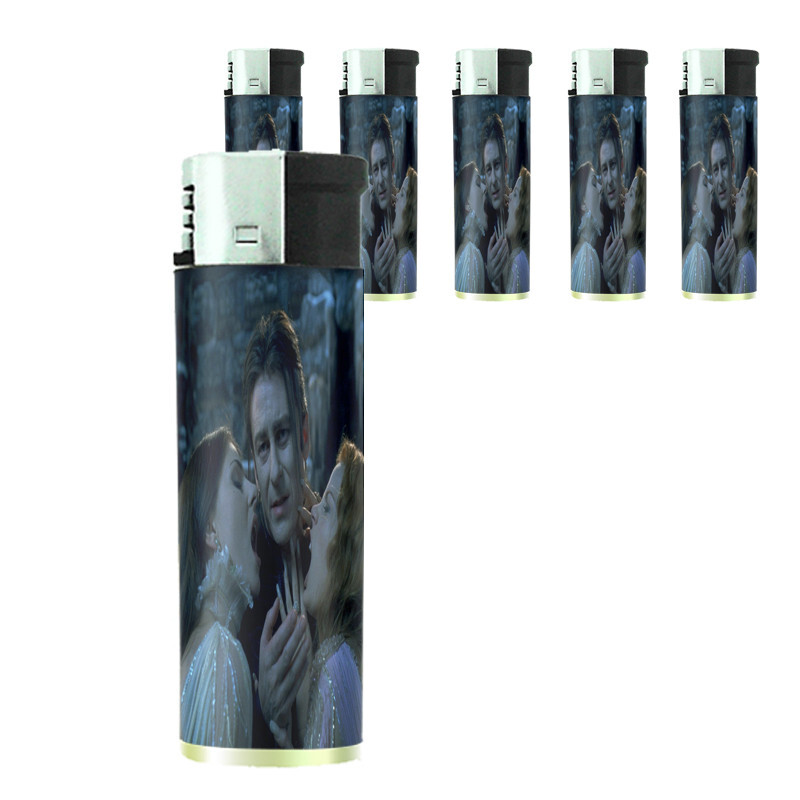 Dracula Vampire D2 Set of 5 Electronic Butane Lighter