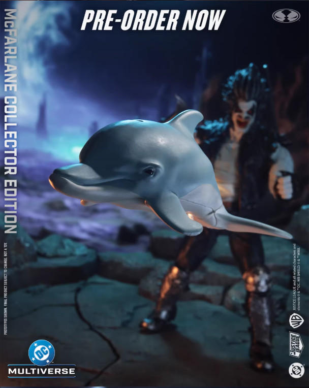 Ready！McFarlane DC Multiverse Collectors Edition Lobo & Dolphin MINT