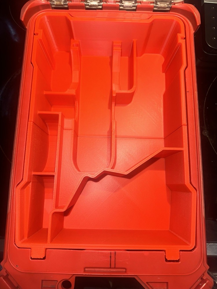 M12 Cut Off Tool Insert for Milwaukee Packout (Insert Only)(RED)