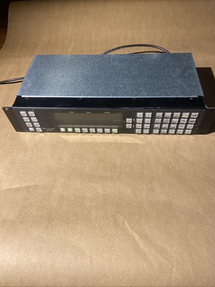 Miranda Technologies NV9601 Control Panel NVISION 9000 Router Control Eystem