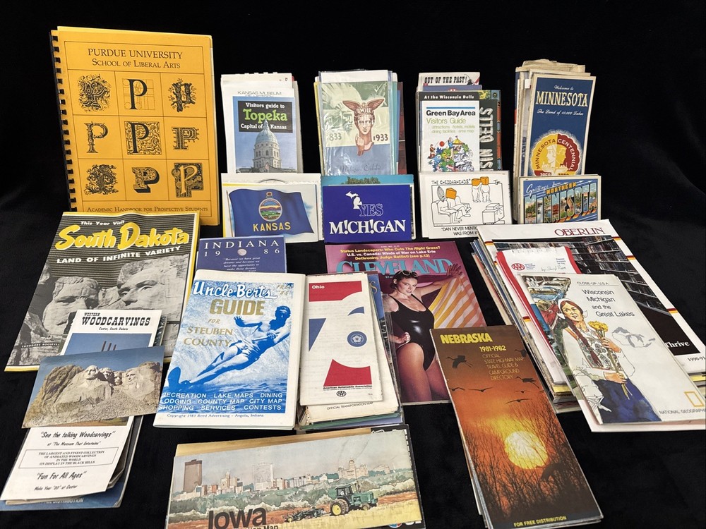 Midwest States VINTAGE EPHEMERA LOT