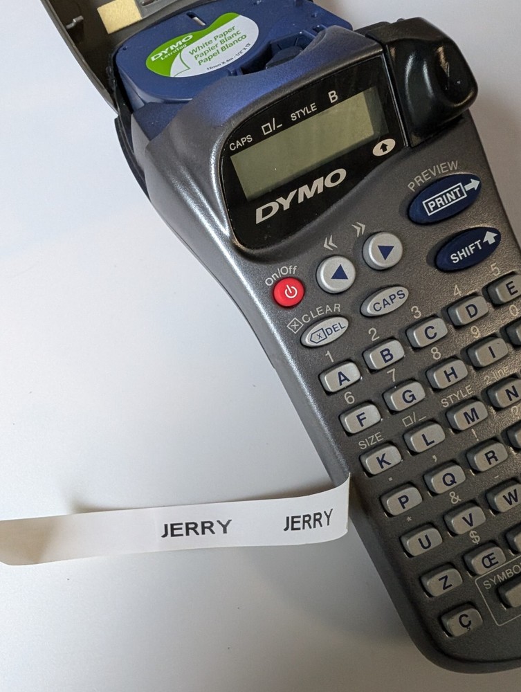 Dymo Letra Tag Label Maker Works Great