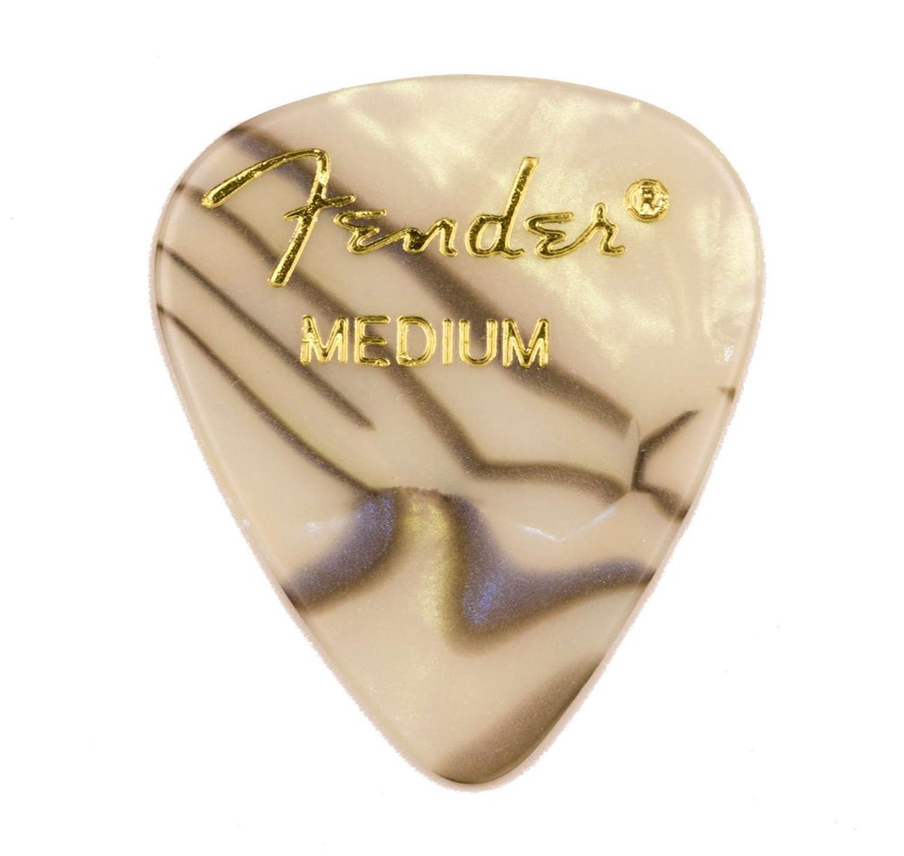 Fender Abalone Medium Picks, 12pk