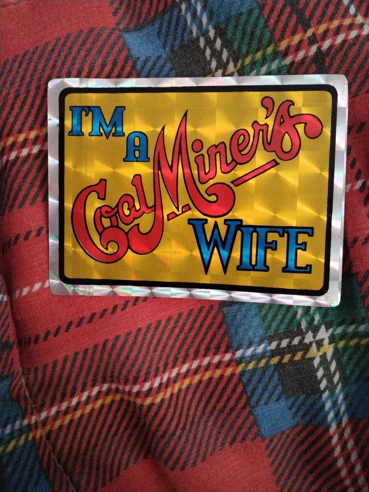 5 Vintage Coal Mining Stickers