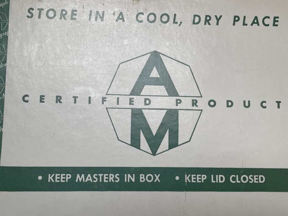 1954 Addressograph Multigraph Corp Multilith Masters Box AM Co USA Empty