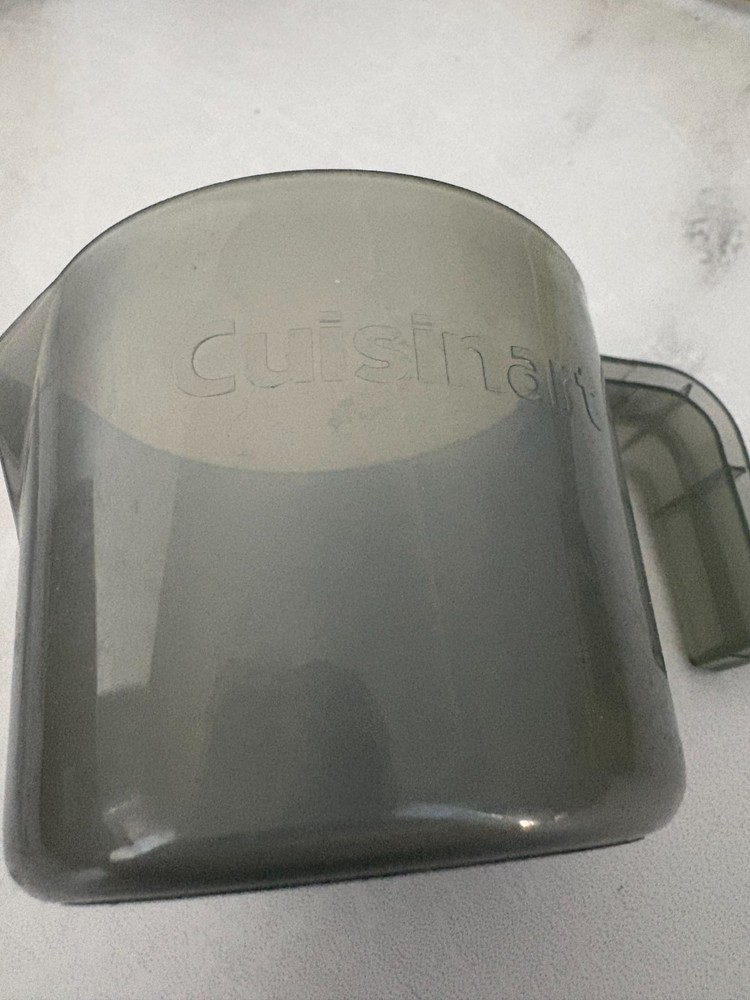 Cuisinart Waffle Batter Cup Scoop - Small Grey Plastic - No Numbers