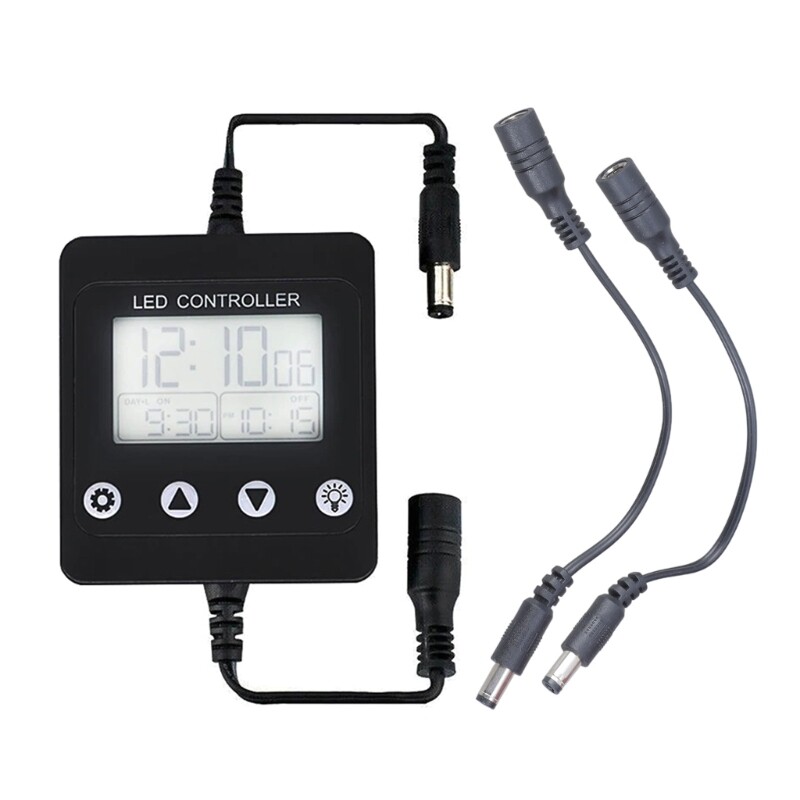 Light Timer Simulates Sunrise & Sunset Controller With LCD Display For Fish Tank