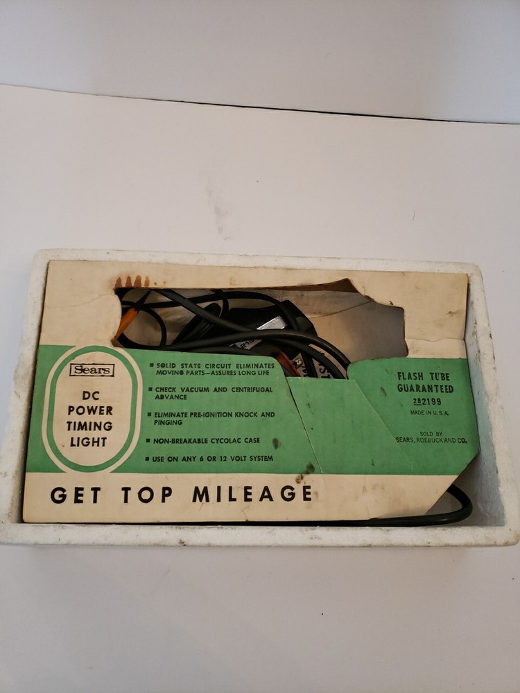 Sears Power Timing Light Vintage 2199