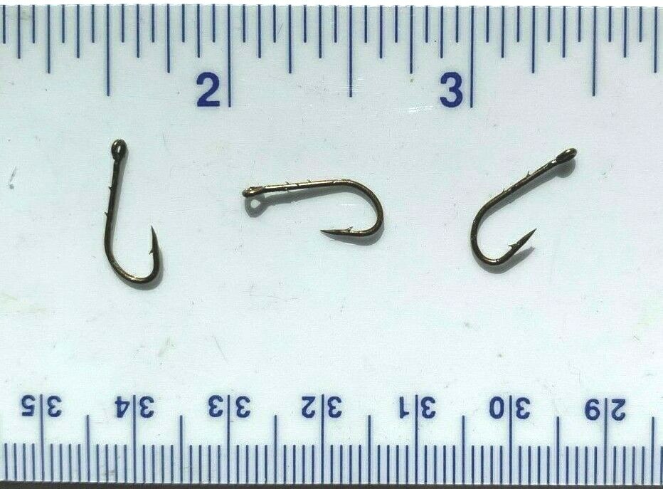 100 GT super strong 2X bronze baitholder hooks size 12  - 100 hooks