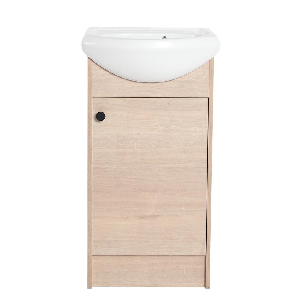 Freestanding 18 Inch Bathroom Vanity