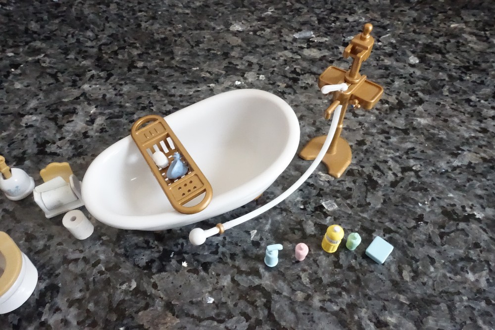 Calico Critters bathroom set