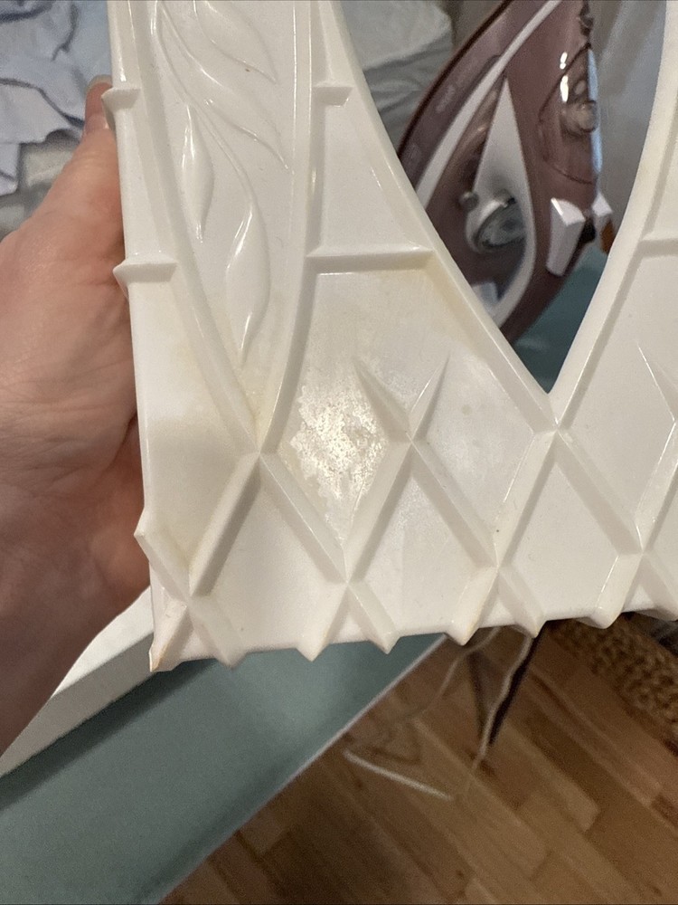 Vintage White Plastic Tissue Kleenex Box Cover