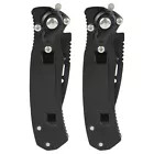 Folding Pocket Knife 2" Blade with Case, 2 Pack