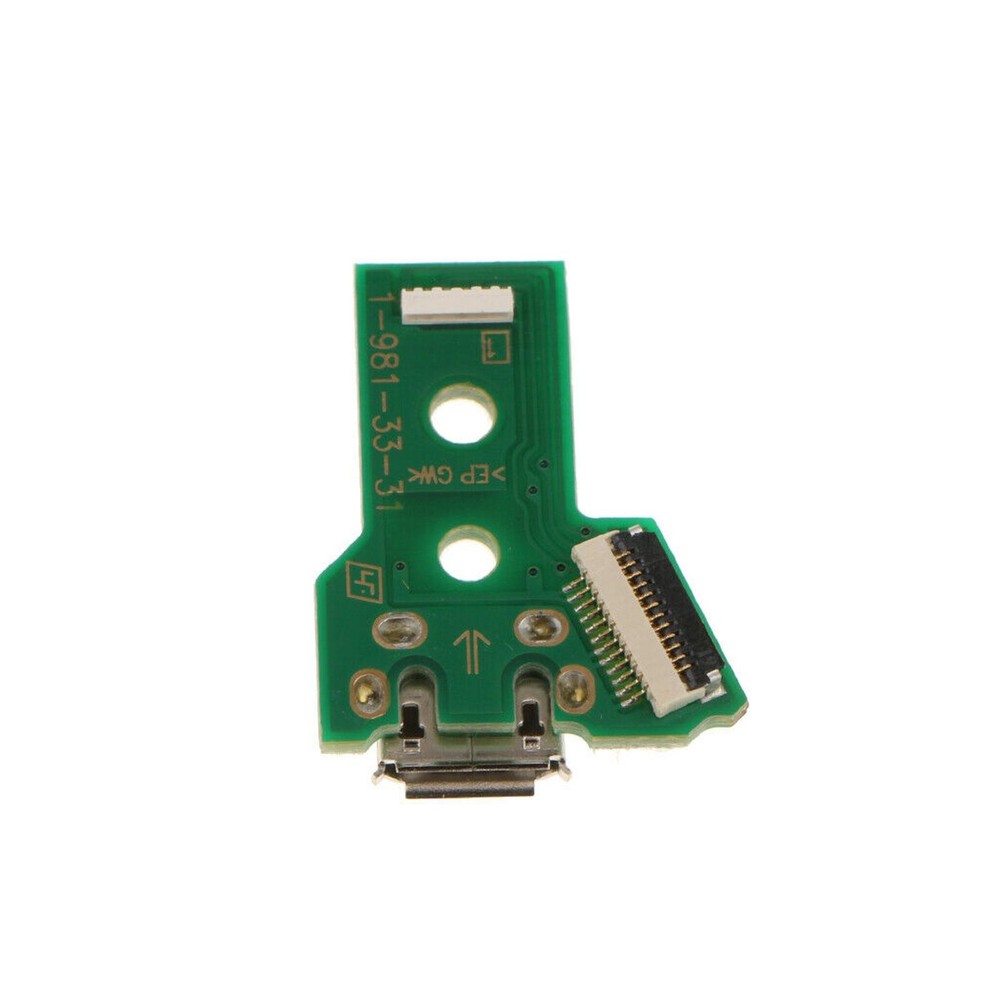 2* USB 12 Pin Socket Charging Port Board Parts For Sony PS4 Pro Controller