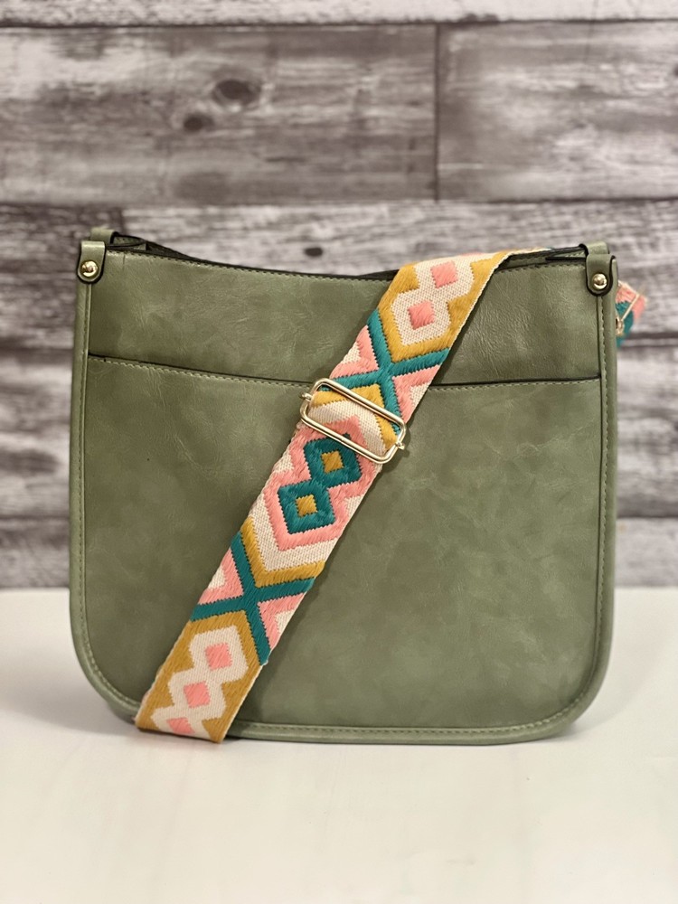 Purse Strap Replacement Crossbody Adjustable Woven Bag Strap