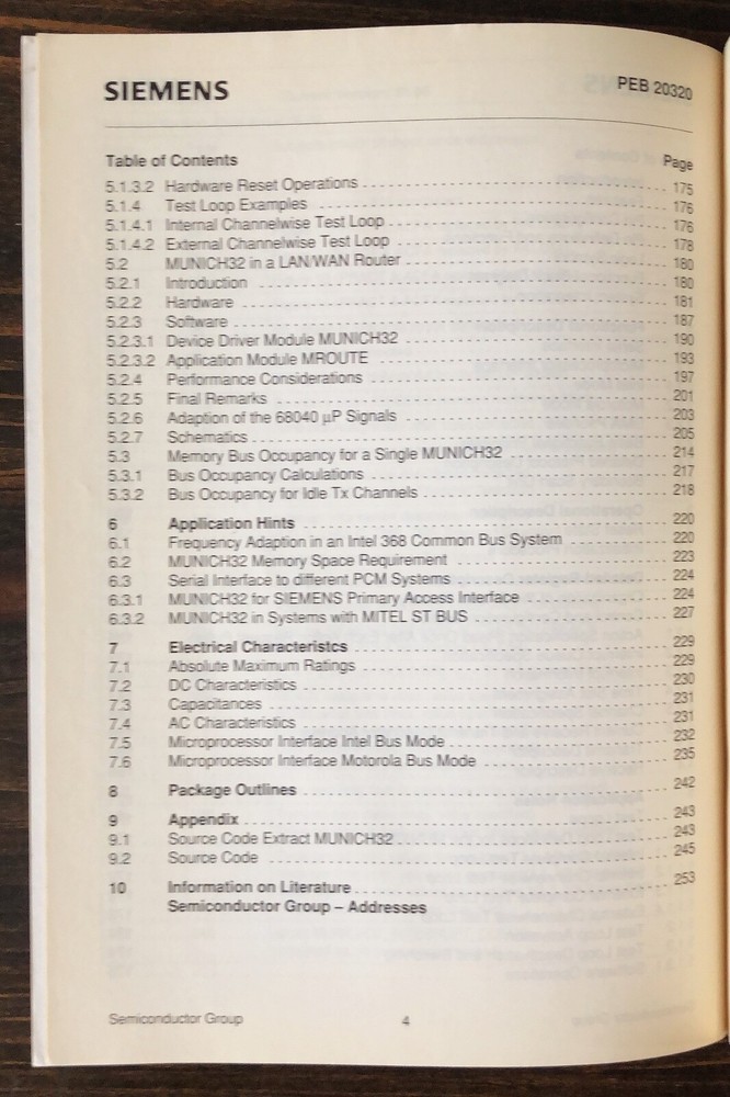 Siemens - MUNICH32 HDLC Network Interface Controller User's Manual (1996)