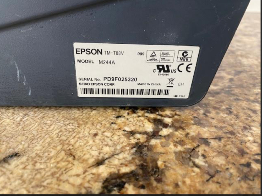 Epson M244A USB Thermal Receipt Printer