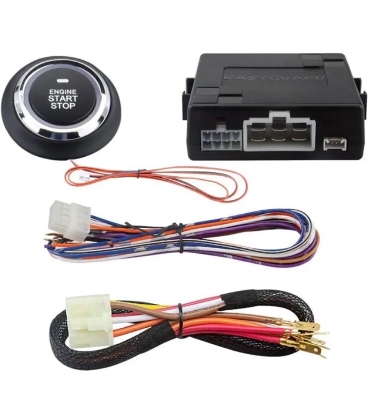 EASYGUARD ES002 Universal Push Engine Start Button with Remote Engine Start
