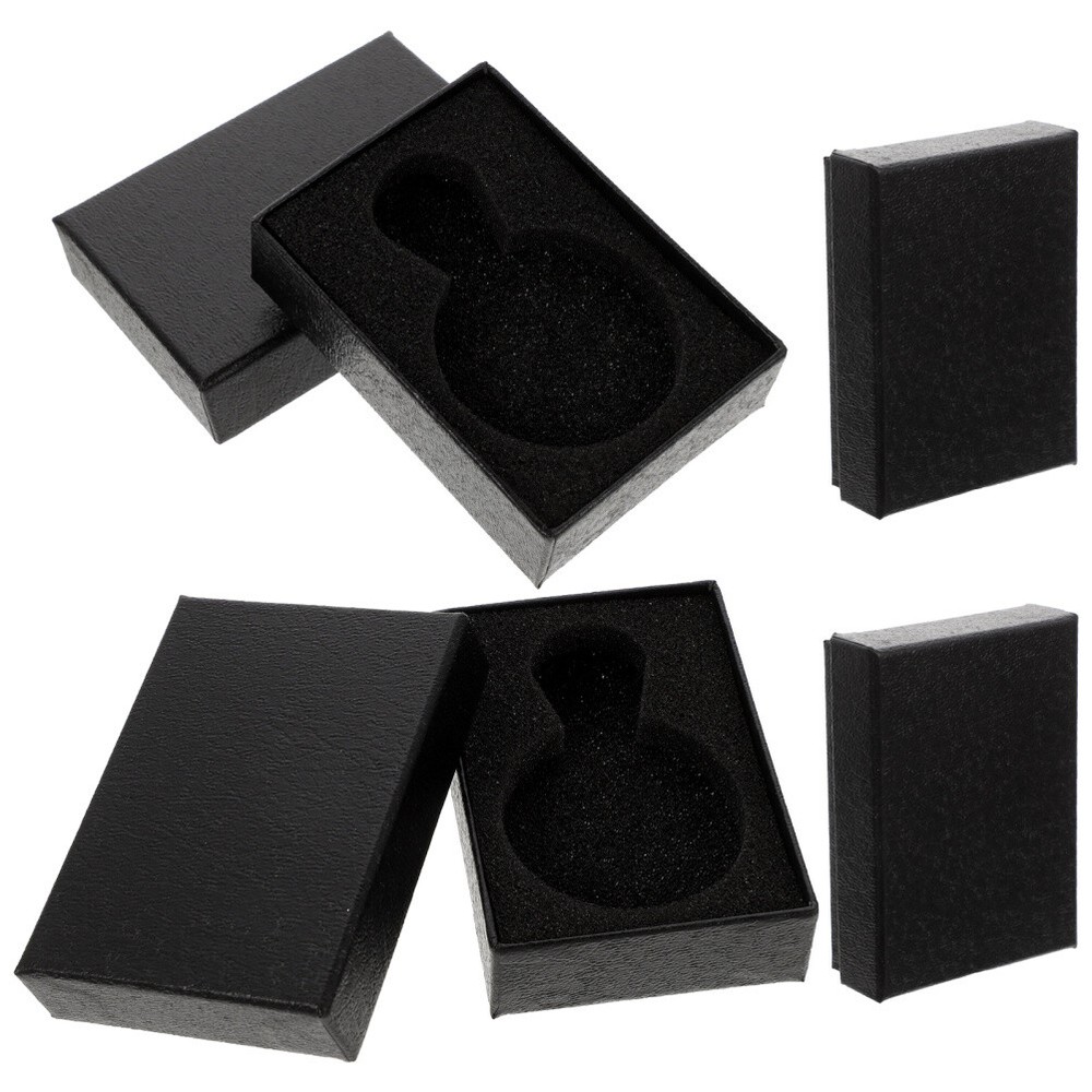 Pocket Watch Organizer Case 4-Piece Storage Box Set