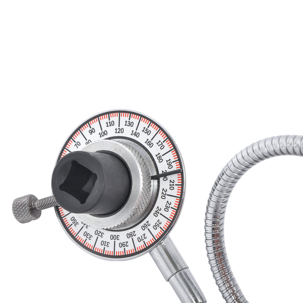 1/2" Torque Setting Angular Gauge w/ Magnetic Arm - Int Square Head & Clip Arm