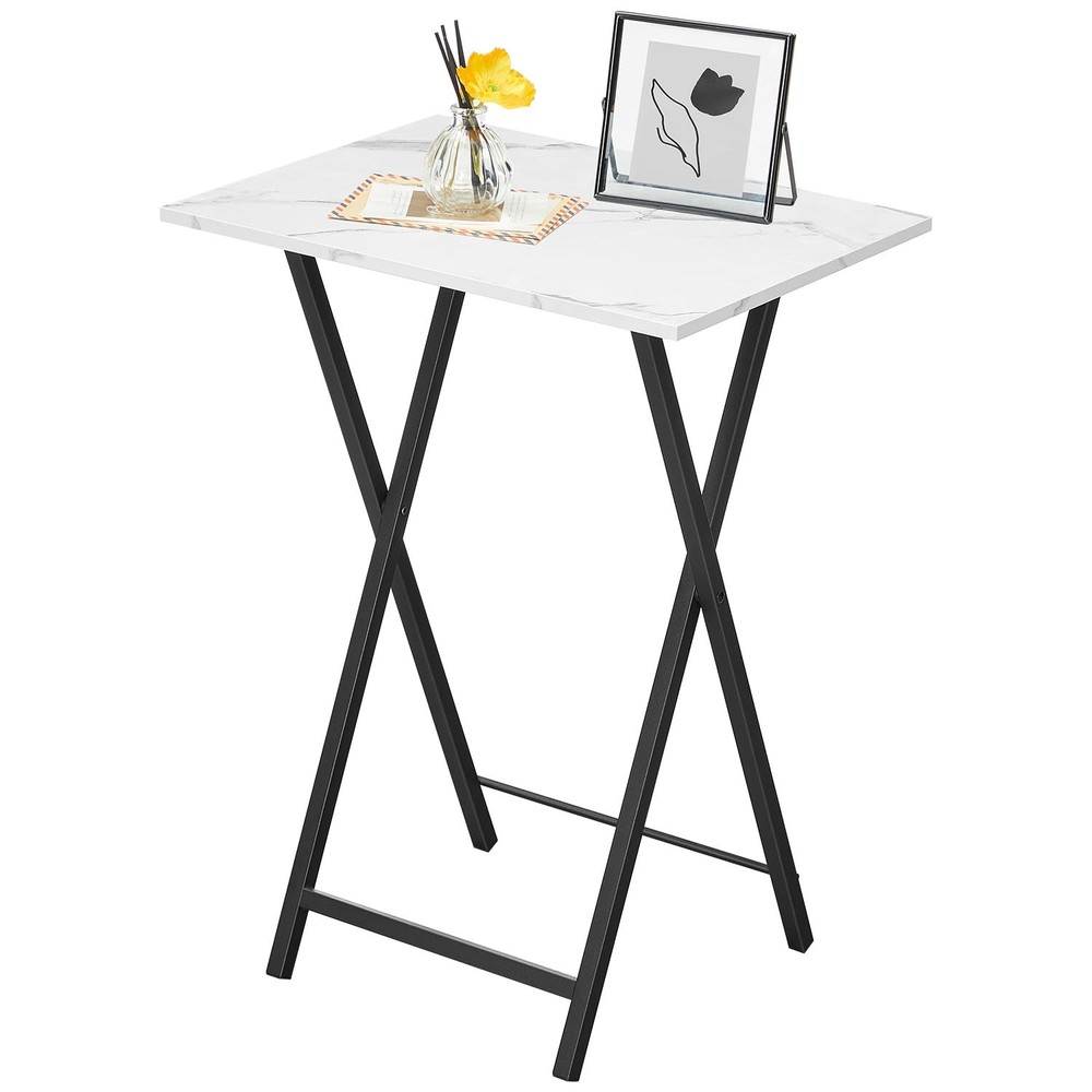 Folding TV Tray, Stable Snack Table for Small Space, Portable Sofa Side Table...