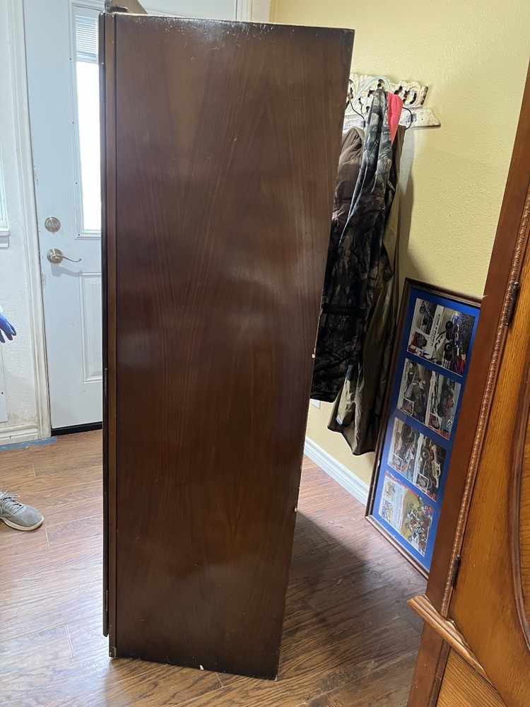 Vintage Art Deco Wardrobe Armoire