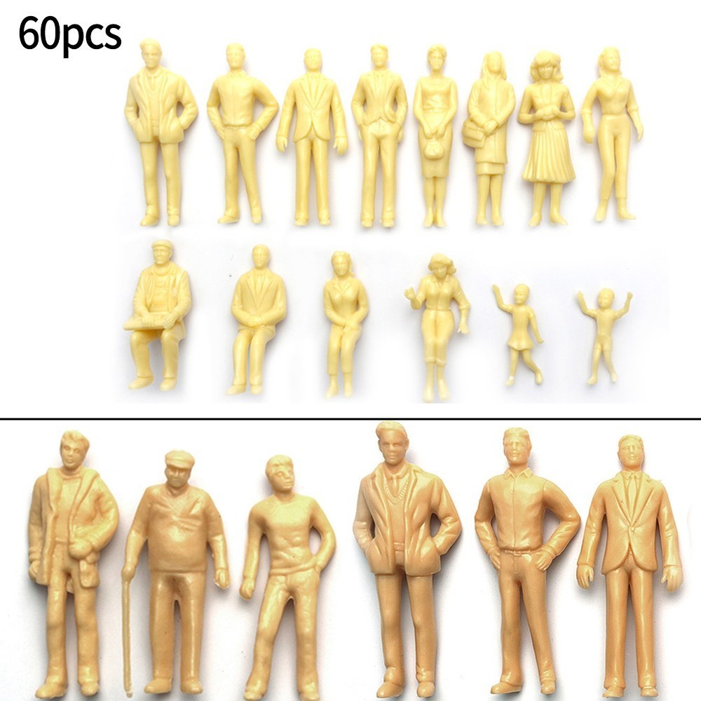 Model People Accessories Brown Figures Landscape Model Painted Figures