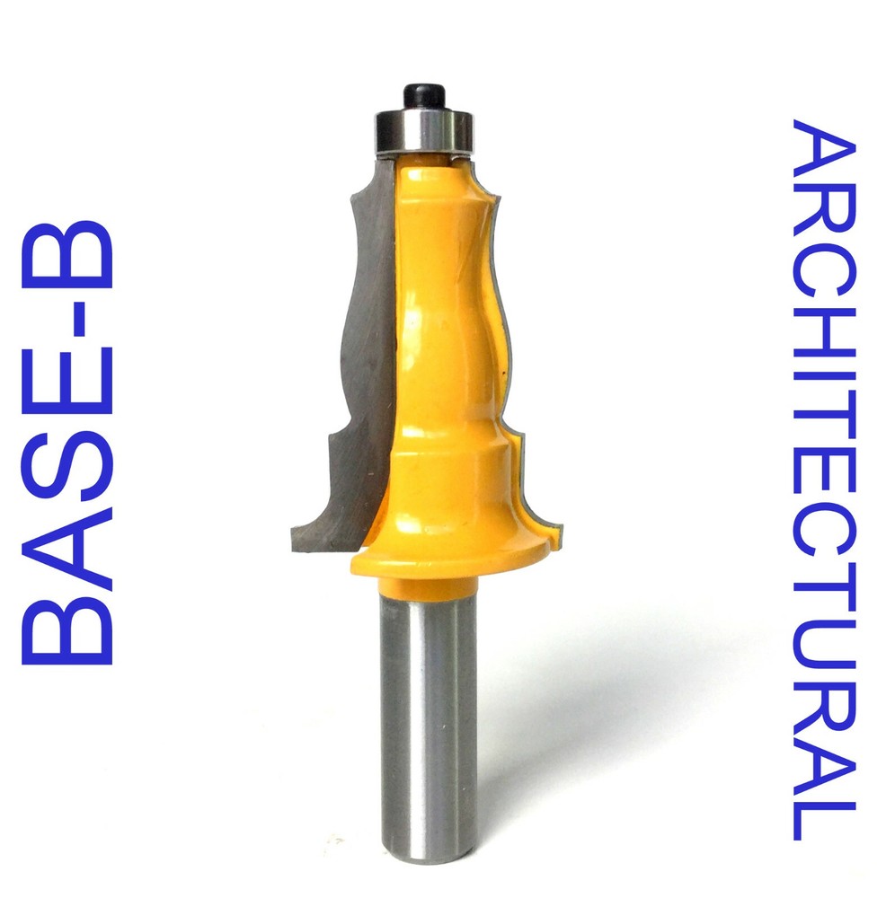 1 PC 1/2" SH Architectural Molding Base-B Router Bit sct-888
